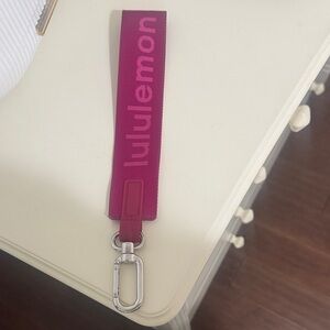 Lululemon Keychain Pink